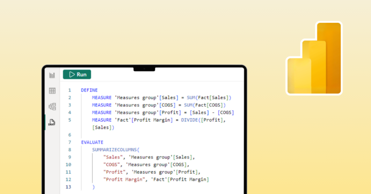 Membuat Measure DAX Power BI pada Sample Dataset Penjualan
